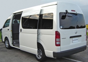 Transport Hire with Driver in Minibus Minivan